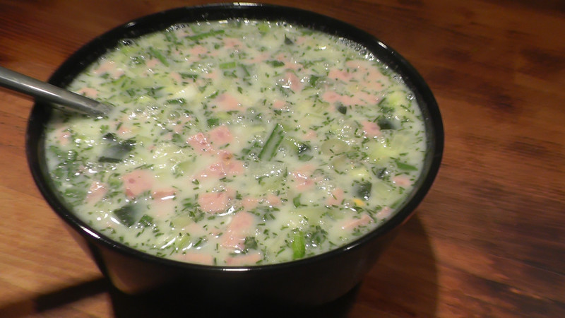 Можно ли есть окрошку при похудении