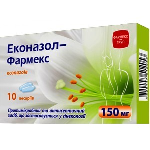 Противогрибковое средство Эконазол: инструкция по применению