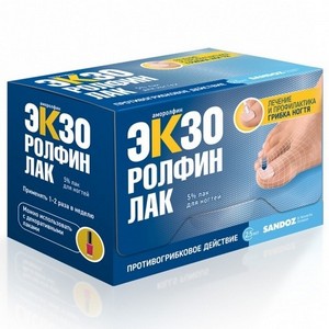 Инструкция по применению Экзоролфинлака для лечения грибка
