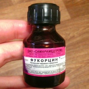 Как применять Фукорцин при грибке ногтей: инструкция по применению
