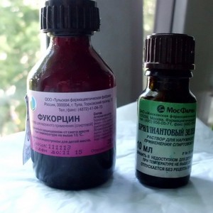 Как применять Фукорцин при грибке ногтей: инструкция по применению