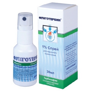 Крем Фунготербин от грибка ногтей