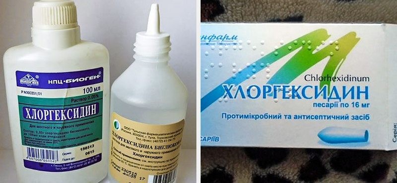 Лечение грибка ногтей Хлоргексидином