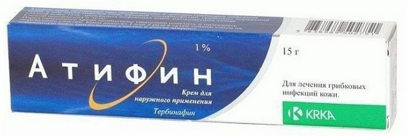 Крем Атифин: инструкция по применению против грибка
