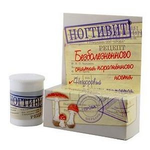 Пластырь для удаления ногтя при грибке