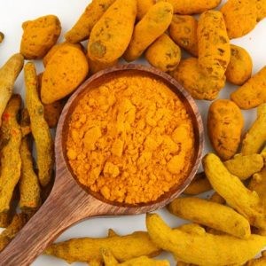 Удаление волос куркумой