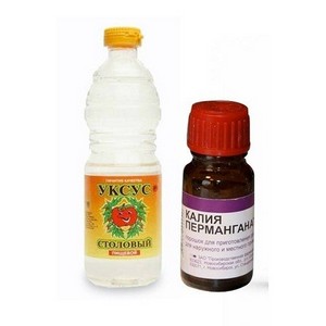 Лечение грибка ногтей раствором марганцовки