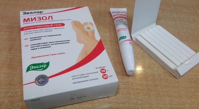 Гель Мизол - инструкция по применению