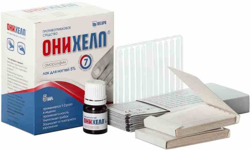 Онихелп лак для лечения грибка ногтей