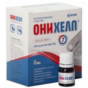 Онихелп лак для лечения грибка ногтей