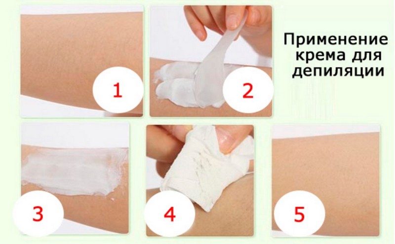 Как правильно пользоваться кремом для депиляции