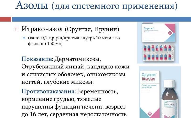 Орунгал: инструкция по применению от грибка ногтей