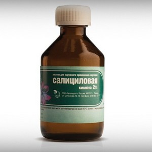 Лечение грибка ногтей и стоп Салициловой кислотой