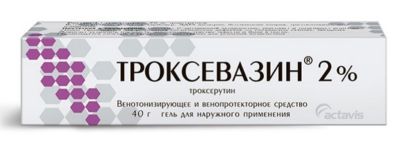 Гель Троксевазин нео: инструкция по применению