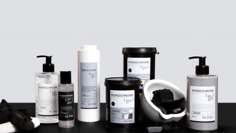 Уникальная черная паста для шугаринга Монохром (Monochrome)