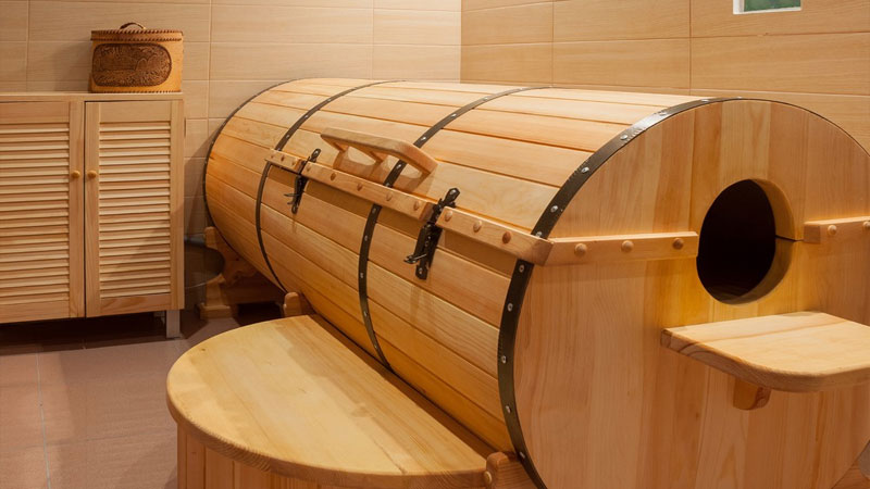 Все прелести кедровой бочки для похудения